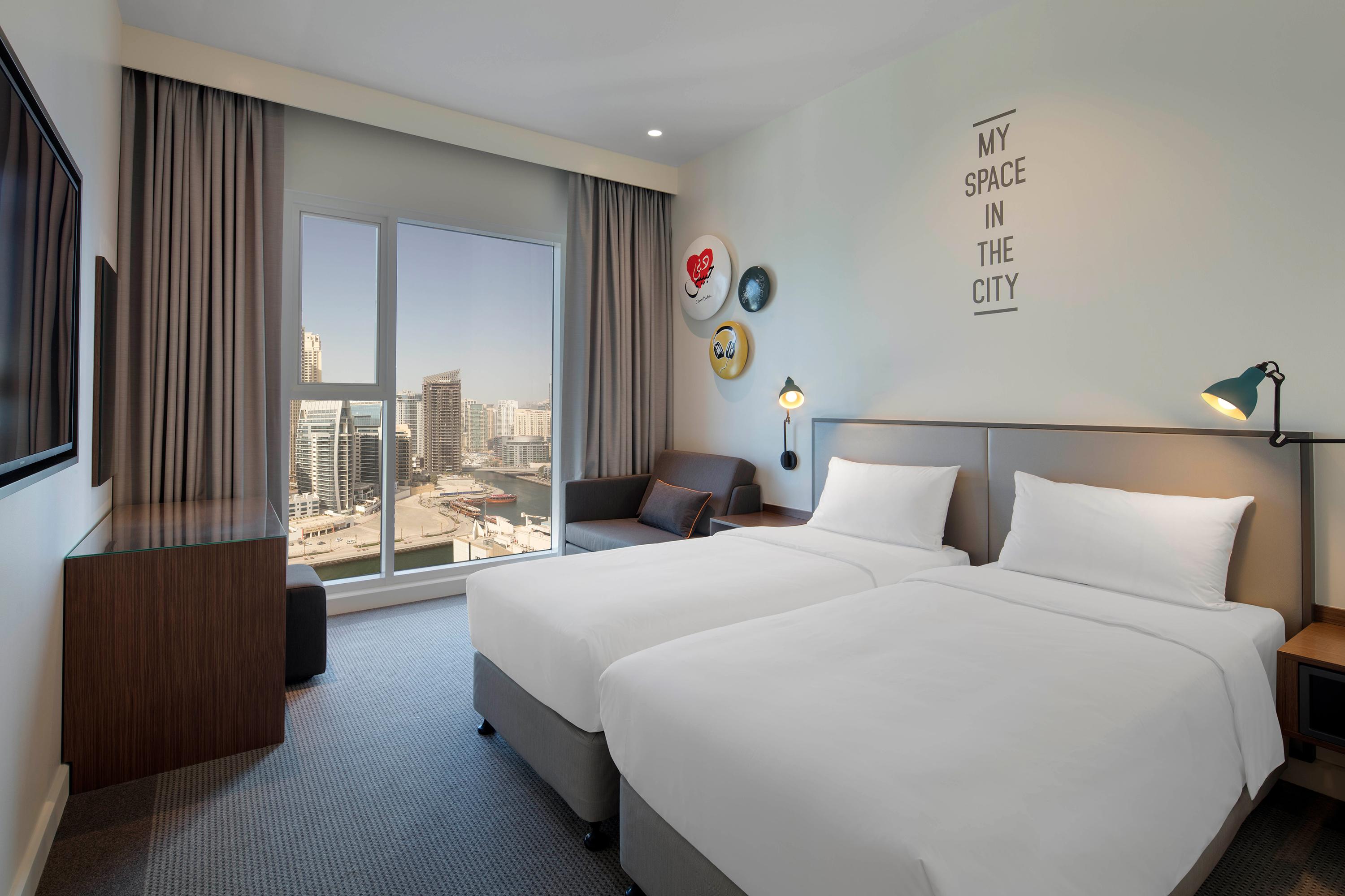 Hotel Rove Dubai Marina Esterno foto