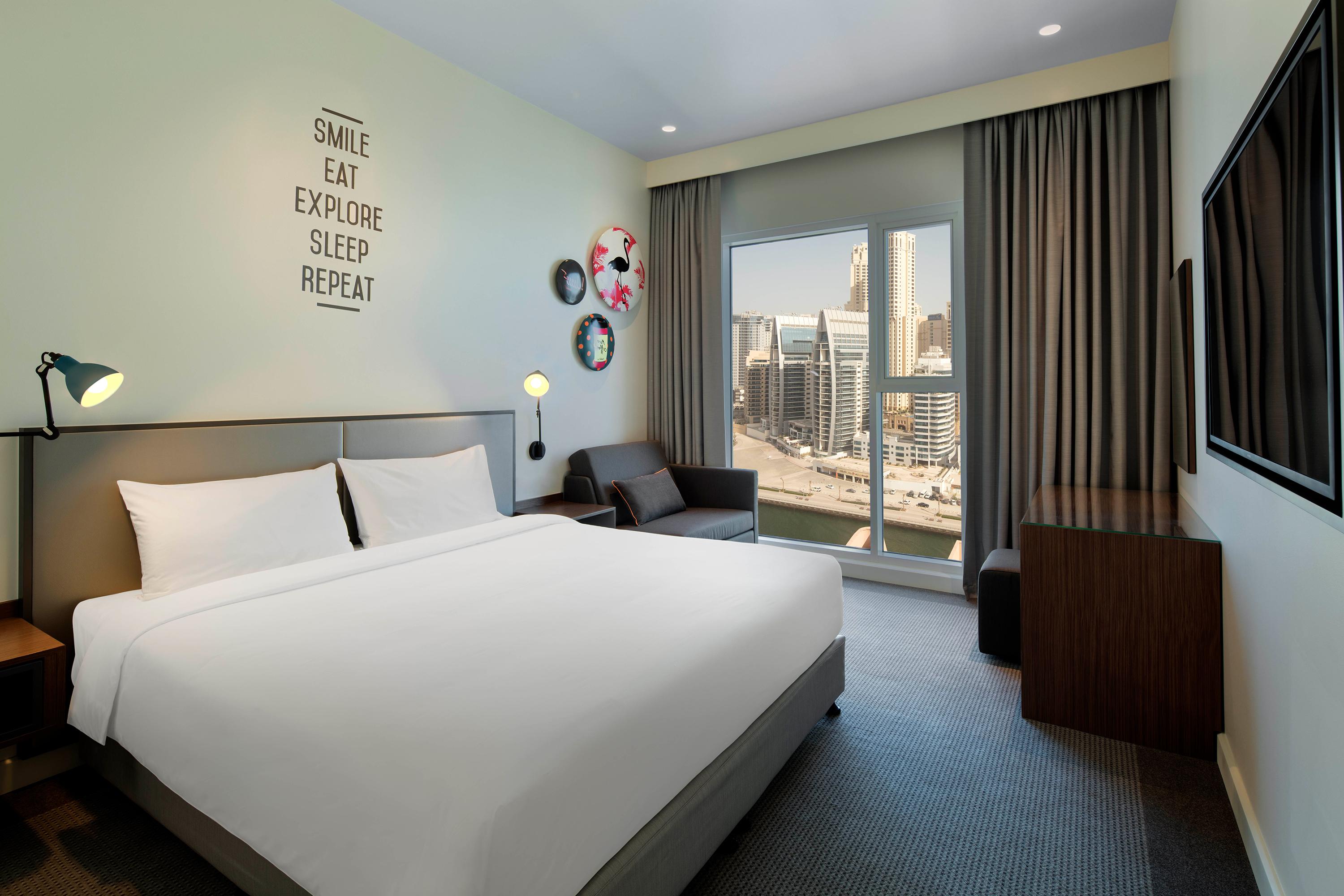 Hotel Rove Dubai Marina Esterno foto