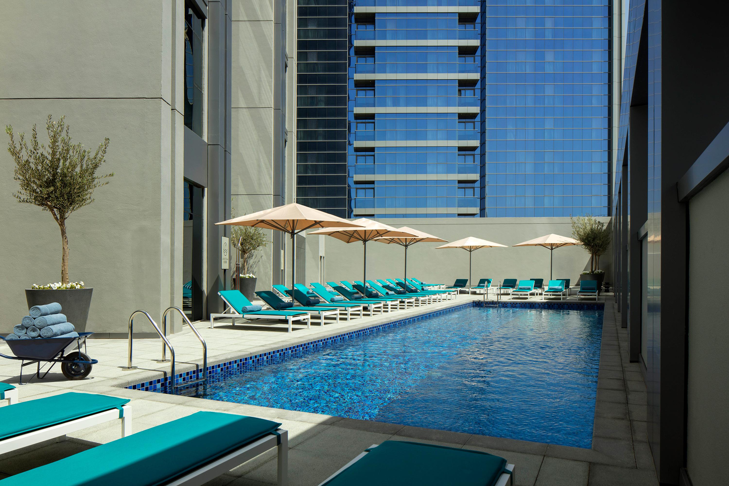 Hotel Rove Dubai Marina Esterno foto