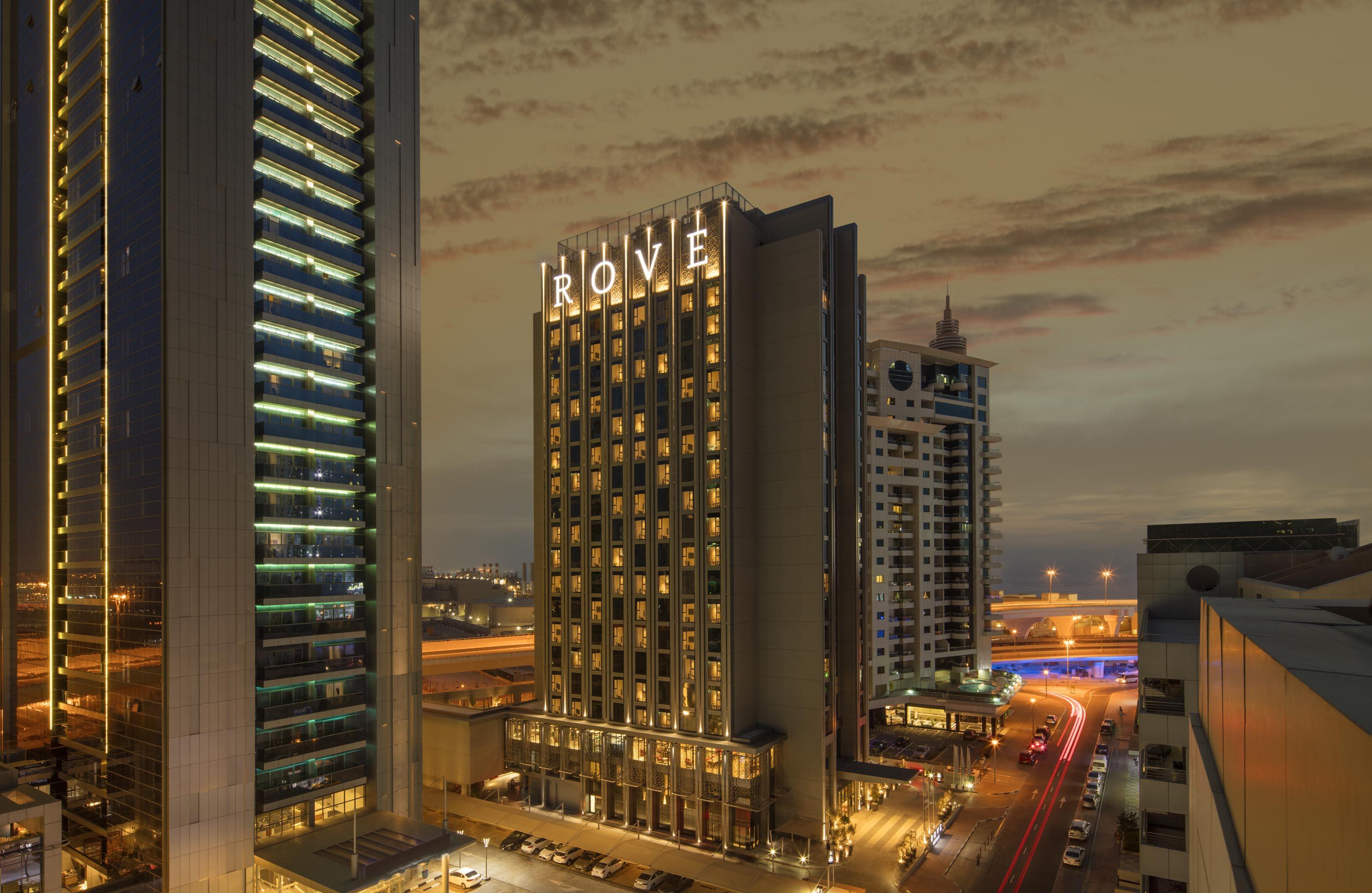 Hotel Rove Dubai Marina Esterno foto