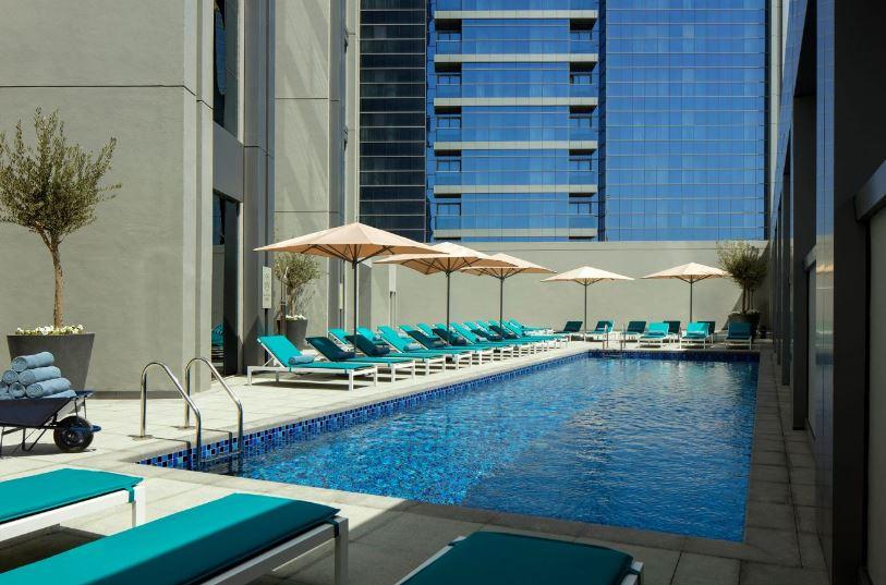 Hotel Rove Dubai Marina Esterno foto