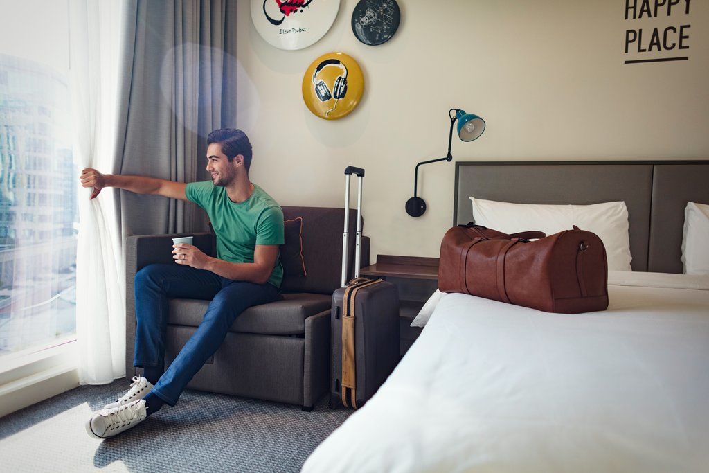Hotel Rove Dubai Marina Esterno foto