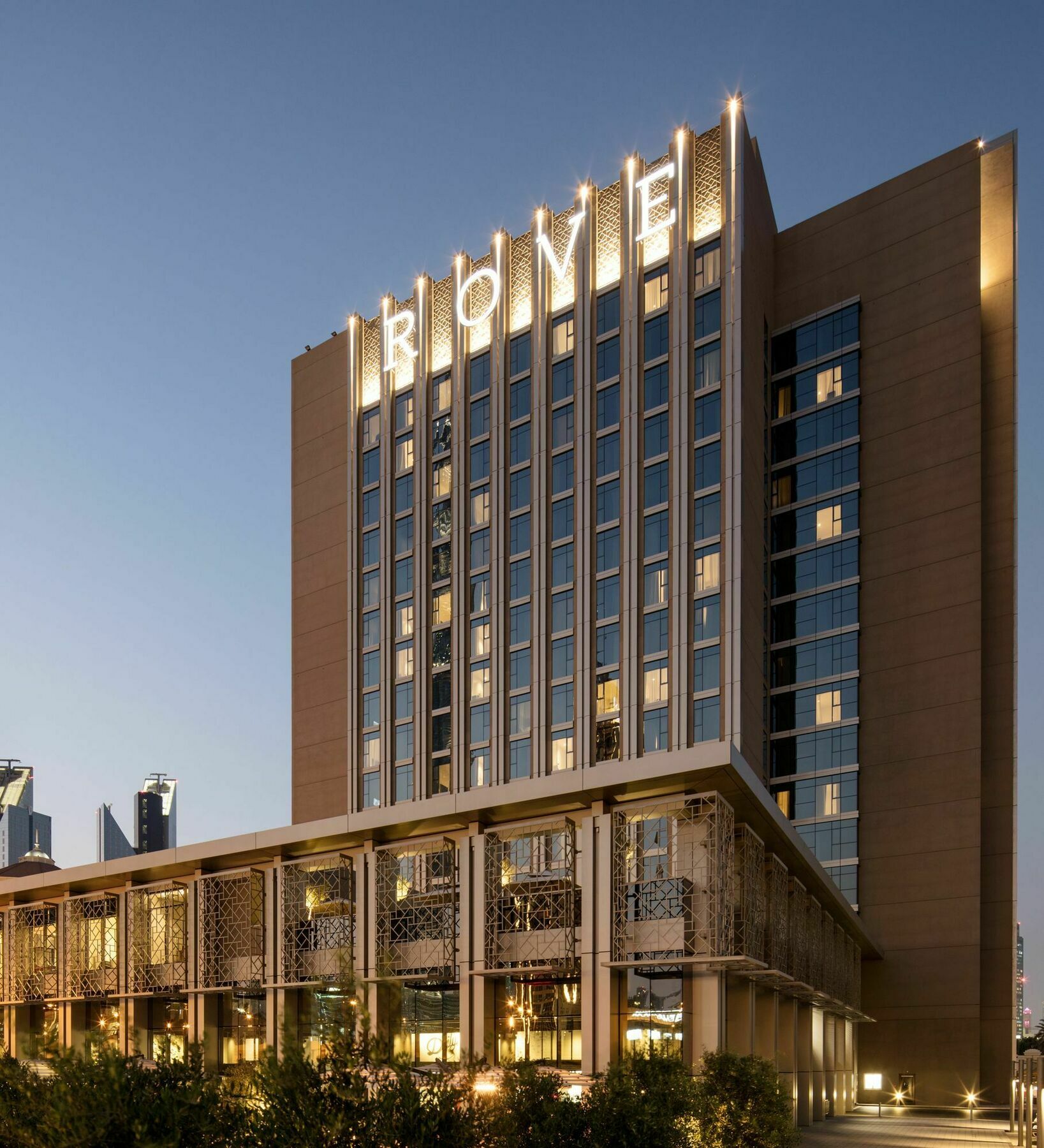 Hotel Rove Dubai Marina Esterno foto